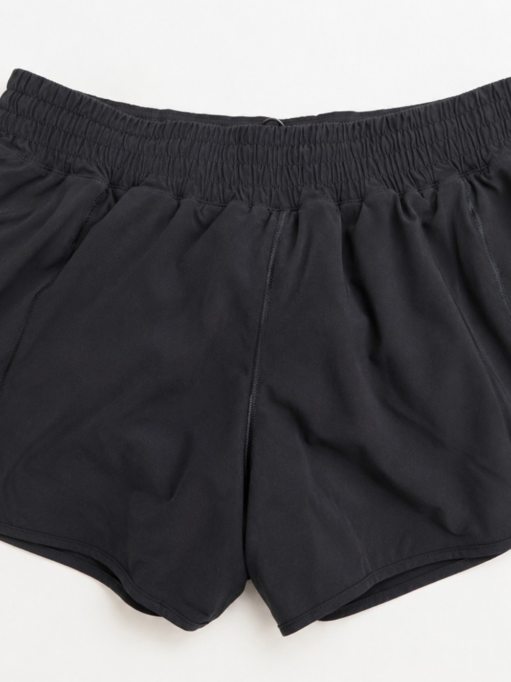 Lululemon Black Running Shorts Size 10 Lined Athletic Gym Activewear - Picture 5 of 5